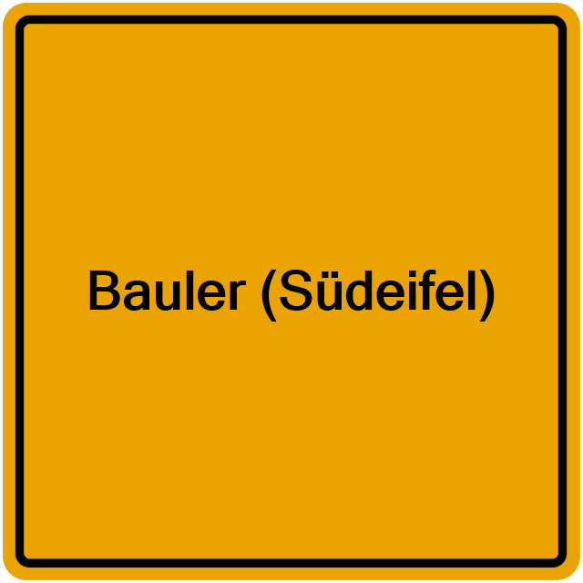 Einwohnermeldeamt24 Bauler (Südeifel)